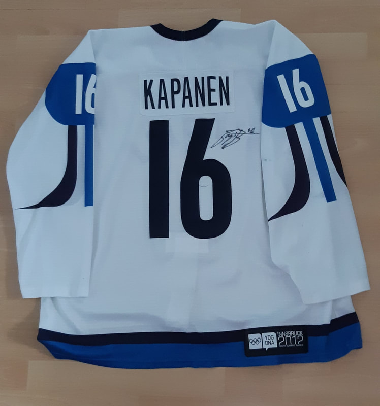 IIHF on X: The @Olympics jerseys were debuted at the Karjala Cup by two  former Finnish ice hockey Olympians: IIHF Hall of Fame inductee Kimmo  Timonen and two-time bronze medallist Annina Rajahuhta.